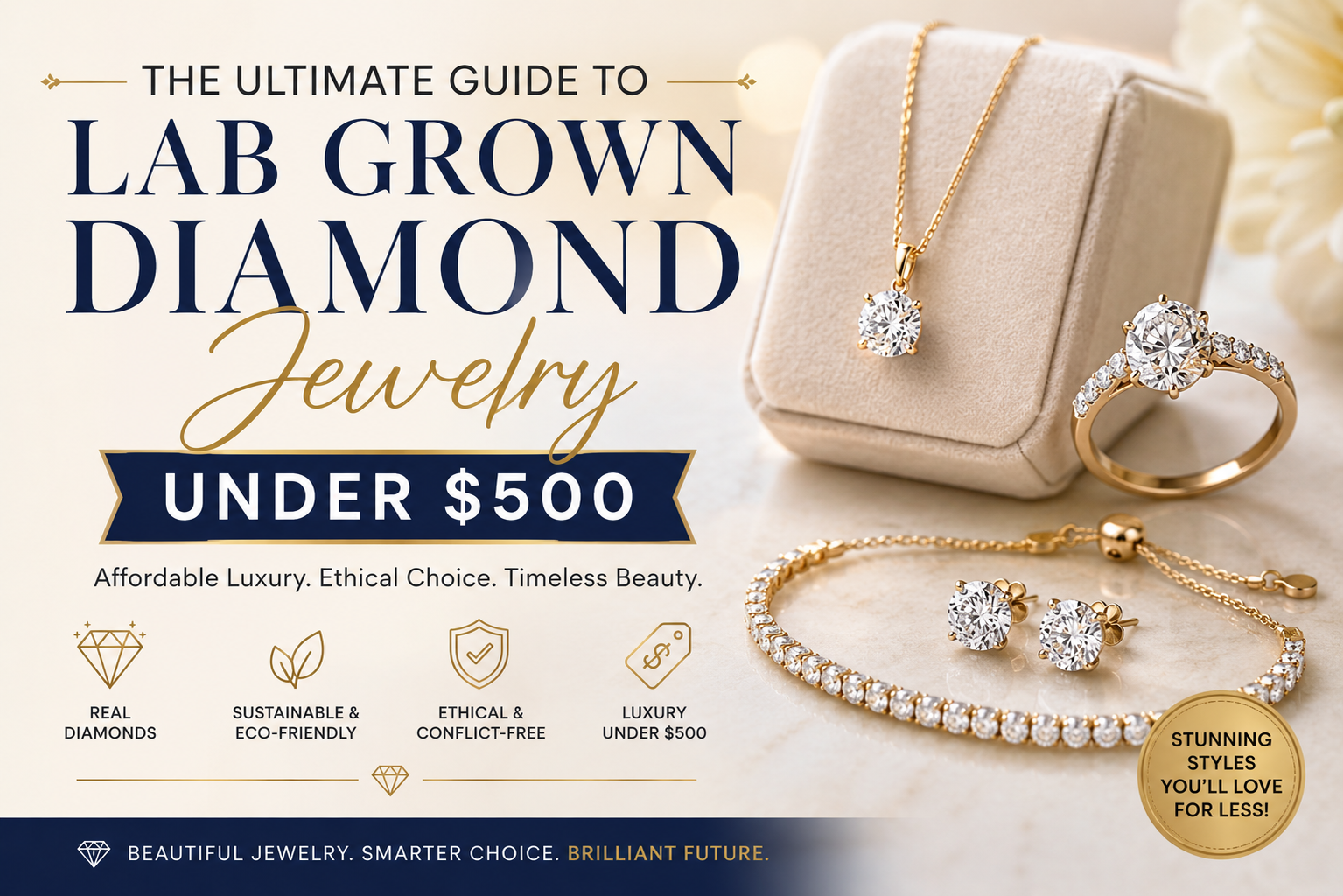 The Ultimate Guide to Lab Grown Diamond Jewelry Under $500