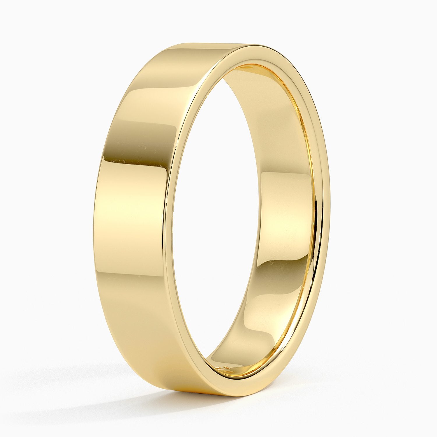 Mojave 5mm Wedding Ring in 14K Yellow Gold