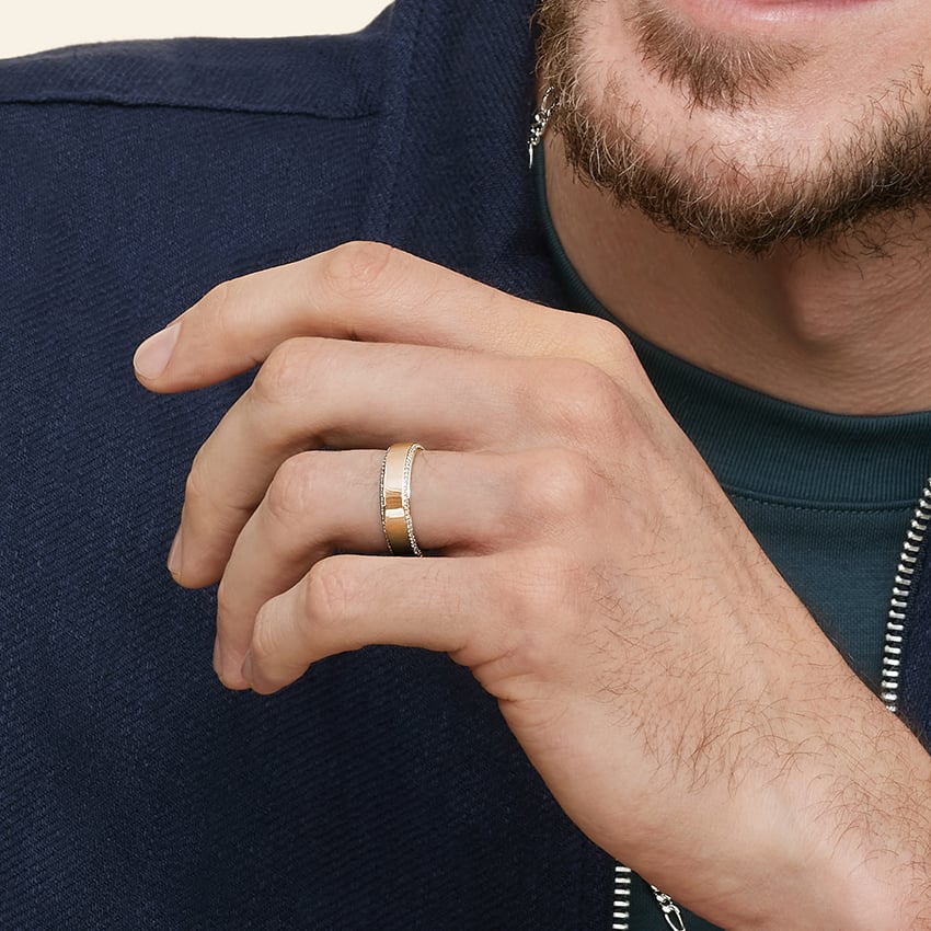 Eternity Diamond Men's Wedding Ring