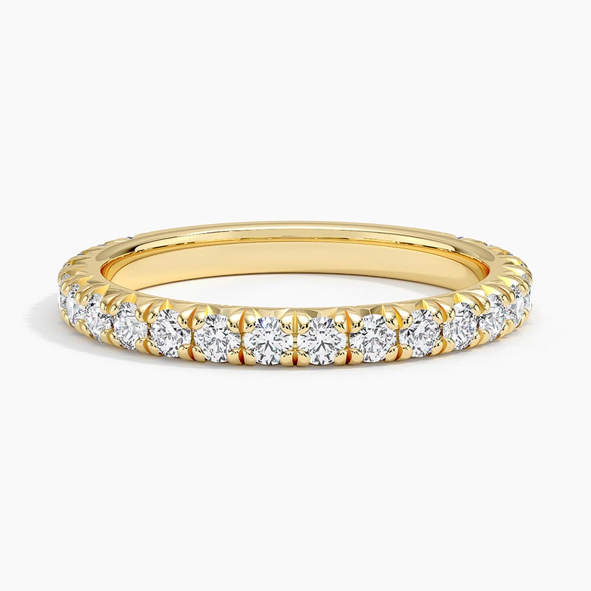 Sienna Three-Quarter Coverage Lab Diamond Ring (5/8 ct. tw.) in 18K Yellow Gold