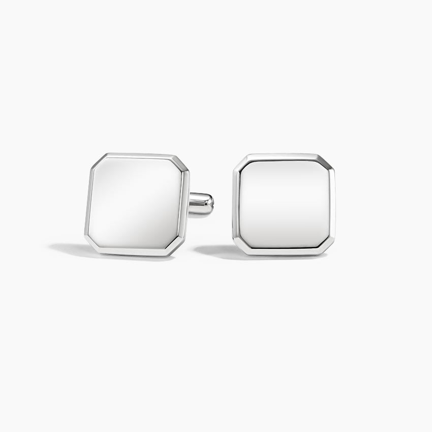 Homme Engravable Cufflinks in Silver