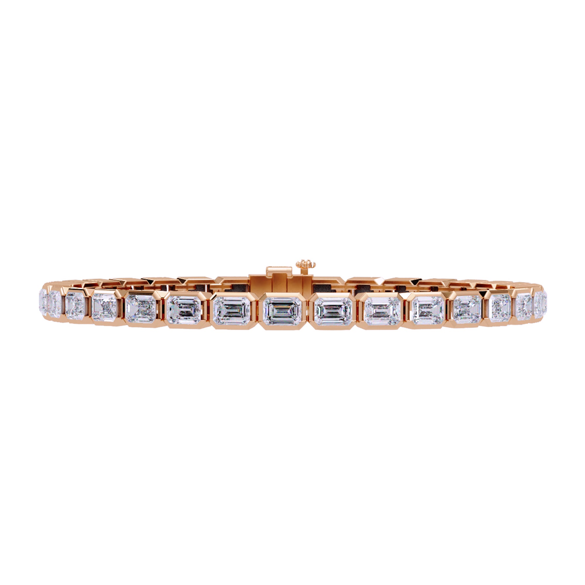 Lab Grown Diamond 9.50 CTW Tennis Bracelet-925 Sterling Silver