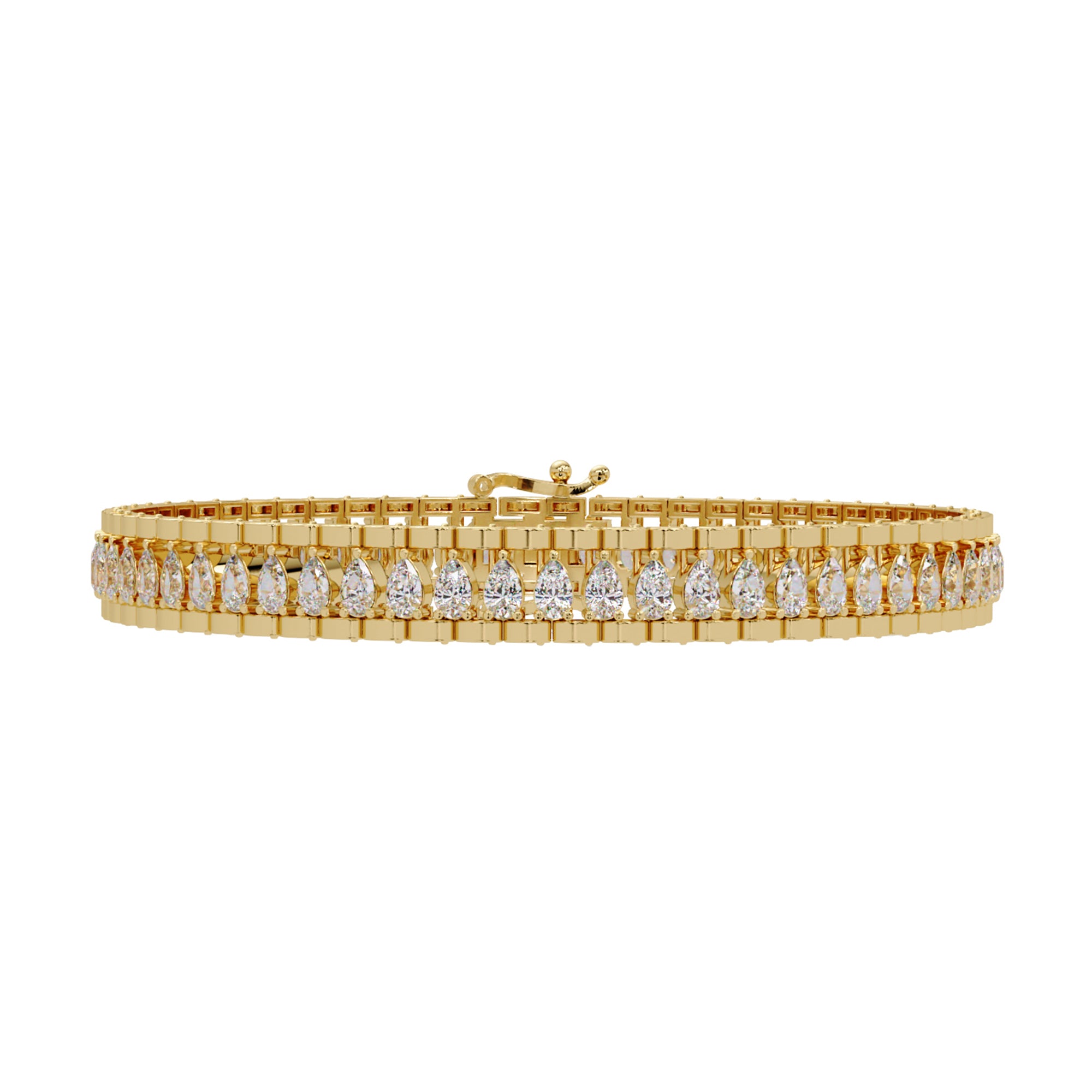 Lab Grown Diamond 6.00 CTW Double-Row Tennis Bracelet -925 Sterling Silver