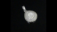 Load and play video in Gallery viewer, 0.50 CTW Diamond Polki Pear Pendant
