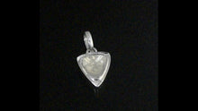 Load and play video in Gallery viewer, 1.0 CTW Diamond Polki Trillion Pendant
