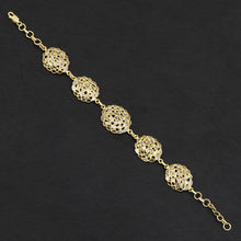 Load image into Gallery viewer, 6 CTW Diamond Polki Beaded Bracelet