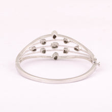 Load image into Gallery viewer, 2.00 CTW Diamond Polki Multi Band Bangle Bracelet