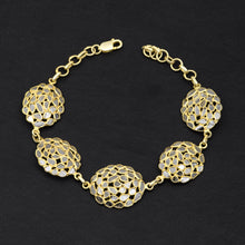 Load image into Gallery viewer, 6 CTW Diamond Polki Beaded Bracelet