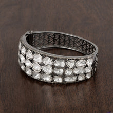 Load image into Gallery viewer, 16.50 CTW Diamond Polki Solid Bracelet
