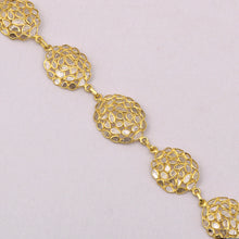 Load image into Gallery viewer, 6 CTW Diamond Polki Beaded Bracelet