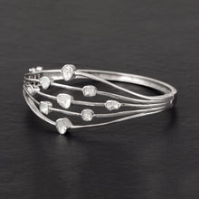 Load image into Gallery viewer, 2.00 CTW Diamond Polki Multi Band Bangle Bracelet