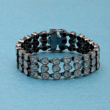 Load image into Gallery viewer, 10.35 CTW Natural Diamond Polki River Bracelet