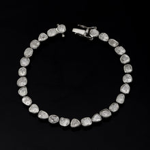 Load image into Gallery viewer, 4.00 CTW Diamond Polki Eternity Bracelet