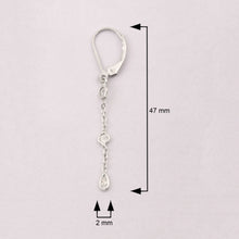 Load image into Gallery viewer, 0.50 CTW Diamond Polki Thread Earrings