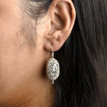 Load image into Gallery viewer, 4 CTW Diamond Polki Beaded Dangle Earrings