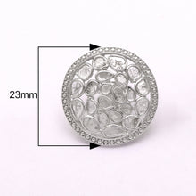 Load image into Gallery viewer, 1.85 CTW Diamond Polki Round Studs
