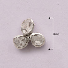 Load image into Gallery viewer, 0.50 CTW Diamond Polki Tiny Studs