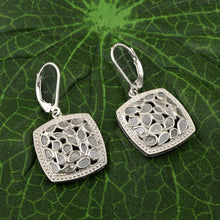Load image into Gallery viewer, 1.50 CTW Diamond Polki Square Dangle Earring