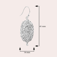 Load image into Gallery viewer, 4 CTW Diamond Polki Beaded Dangle Earrings