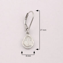 Load image into Gallery viewer, 0.50 CTW Diamond Polki Dangles Earrings