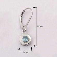 Load image into Gallery viewer, 0.50 CTW Blue Diamond Polki Dangles Earrings
