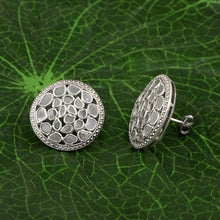 Load image into Gallery viewer, 1.85 CTW Diamond Polki Round Studs