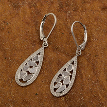 Load image into Gallery viewer, 0.50 CTW Polki Diamond Lever Back Classy Earrings