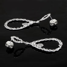 Load image into Gallery viewer, 4 CTW Diamond Polki Dangle Earrings