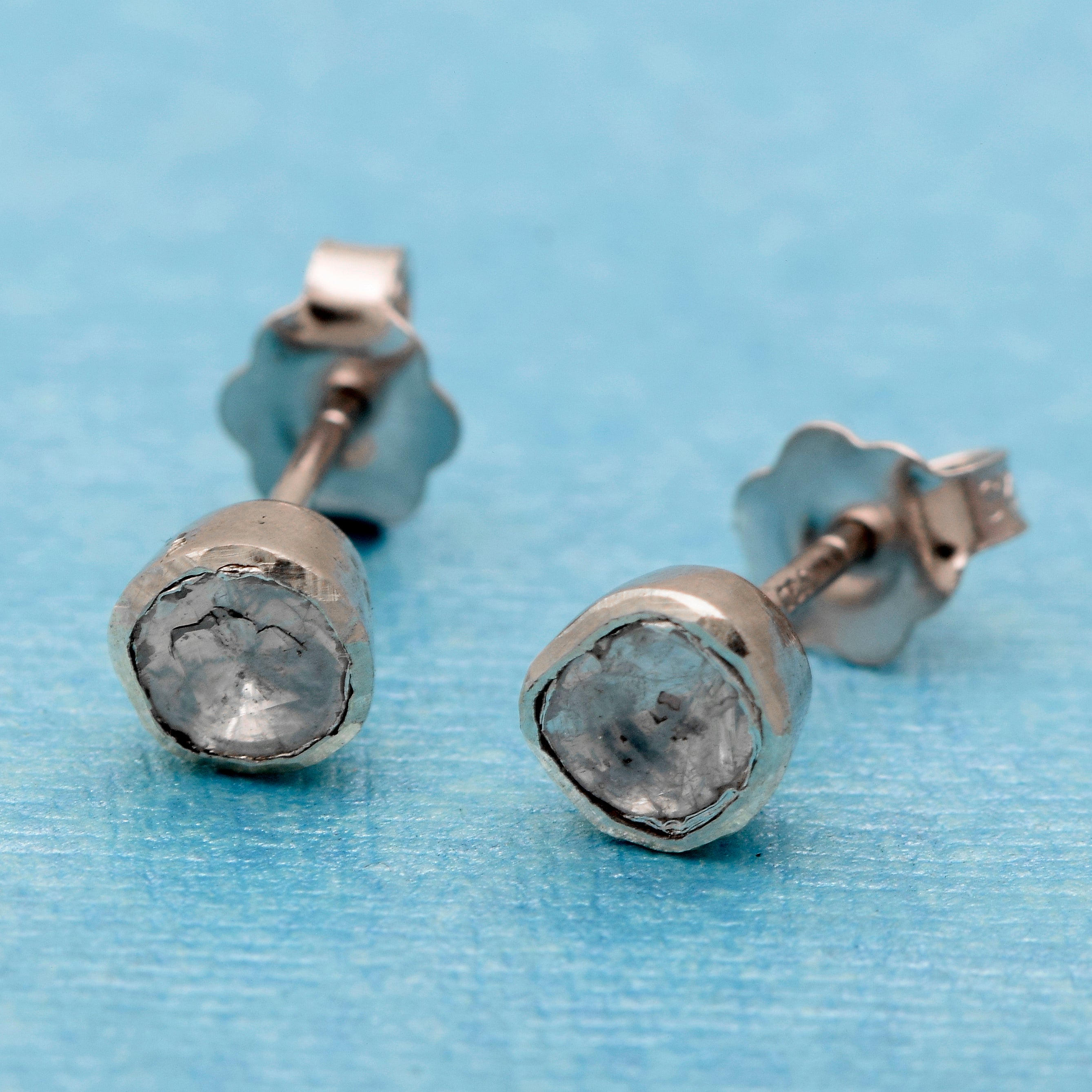 0.30 CTW Diamond Polki Studs