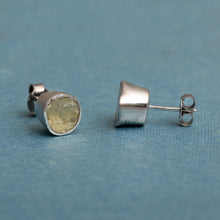 Load image into Gallery viewer, 1 CTW Yellow Diamond Polki Solitaire Studs