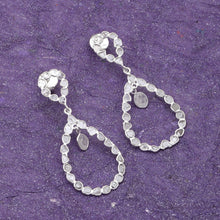 Load image into Gallery viewer, 4 CTW Diamond Polki Dangle Earrings