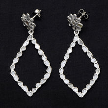 Load image into Gallery viewer, 2.60 CTW Diamond Polki Dangle Earrings