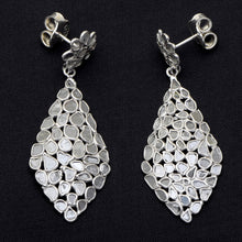 Load image into Gallery viewer, 3.50 CTW Diamond Polki Dangle Earrings