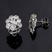 Load image into Gallery viewer, 1.10 CTW Diamond Polki Pear Studs