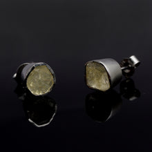 Load image into Gallery viewer, 1 CTW Yellow Diamond Polki Solitaire Studs