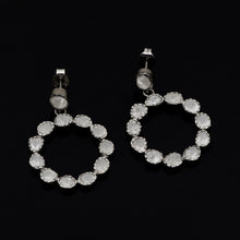 Load image into Gallery viewer, 2.50 CTW Diamond Polki Round Dangle Earrings