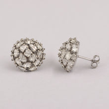 Load image into Gallery viewer, 1.50 CTW Slice Polki Diamond Dome Shape Earrings