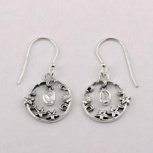 Load image into Gallery viewer, 0.25 CTW Polki Diamond Drop Earrings