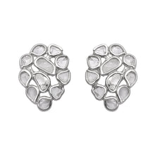 Load image into Gallery viewer, 1.10 CTW Diamond Polki Pear Studs