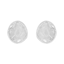 Load image into Gallery viewer, 2 CTW Diamond Polki Solitaire Stud Earrings
