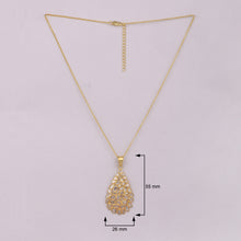 Load image into Gallery viewer, 2.50 CTW Diamond Polki Pendant Necklace
