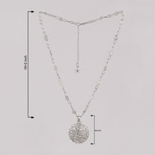 Load image into Gallery viewer, 4 CTW Diamond Polki Round Pendant Necklace
