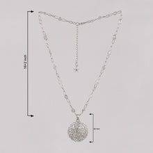 Load image into Gallery viewer, 4 CTW Diamond Polki Round Pendant Necklace