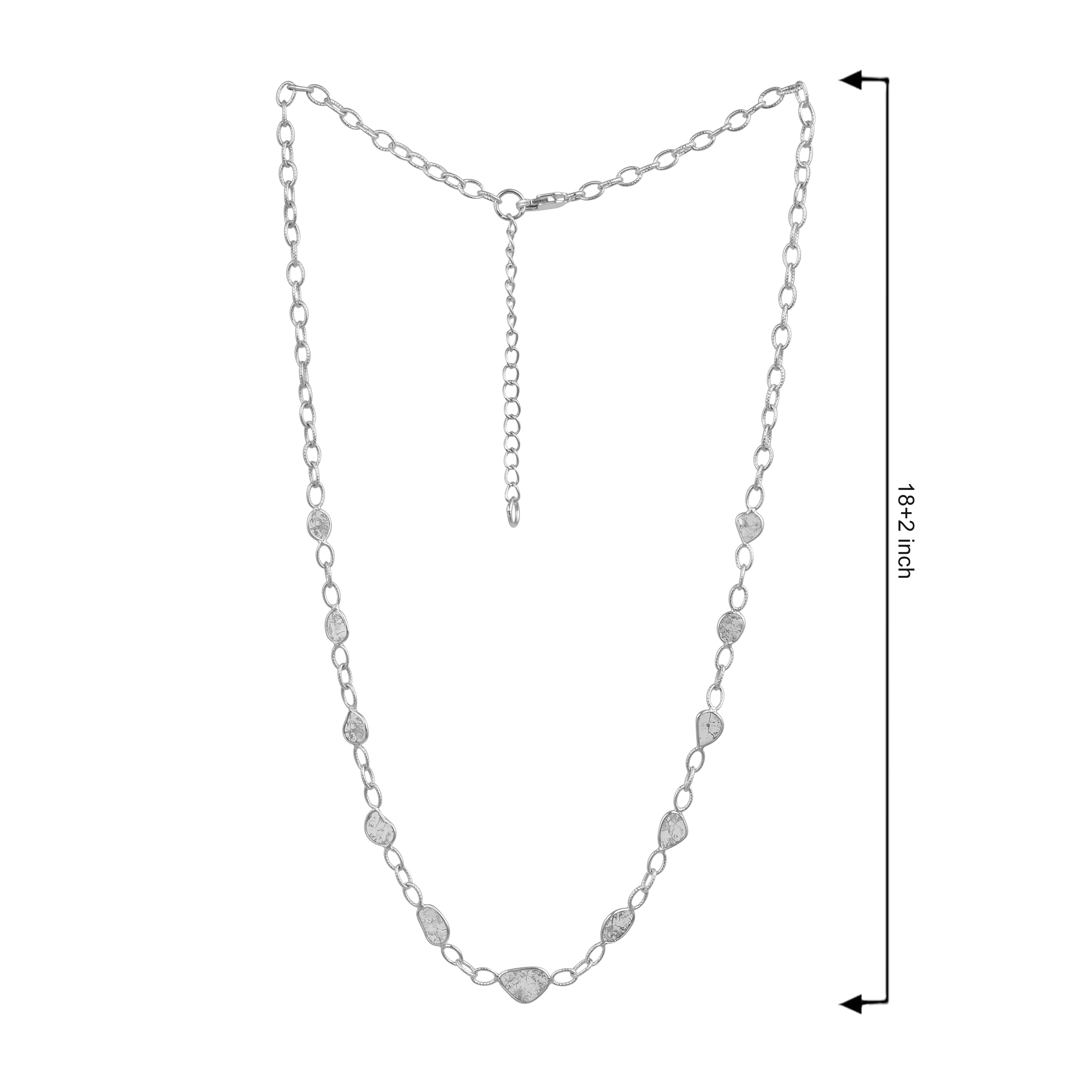 2.00 CTW Natural Diamond Christmas gift 925 Sterling Silver Platinum Plated Everyday Slice Diamond Jewelry