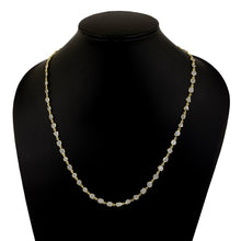 Load image into Gallery viewer, 18 CTW Diamond Polki Chain Necklace