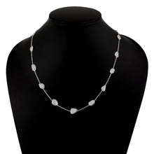 Load image into Gallery viewer, 4 CTW Diamond Polki Chain Necklace