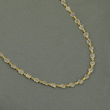 Load image into Gallery viewer, 18 CTW Diamond Polki Chain Necklace
