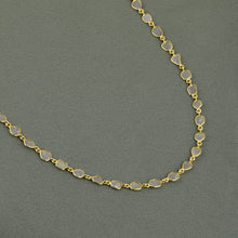 Load image into Gallery viewer, 18 CTW Diamond Polki Chain Necklace