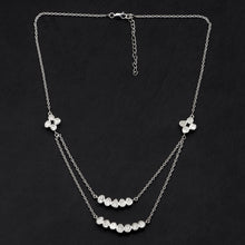 Load image into Gallery viewer, 2 CTW Diamond Polki Layered Necklace