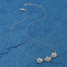 Load image into Gallery viewer, 3 CTW Diamond Polki Flower Pendant Necklace